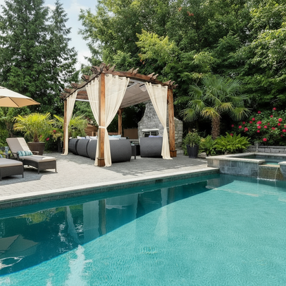 Staccato Homes Grommet Top Sheer Curtains-Luminous